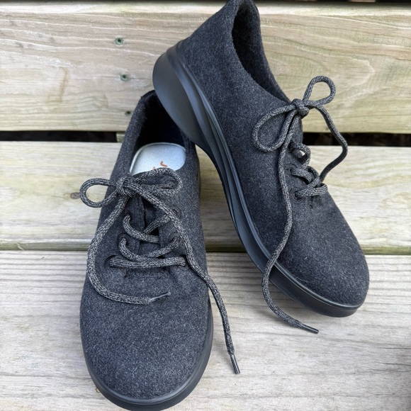 Jambu Jsport Wool Sneakers Crane Charcoal Gray Lace Up Lightweight Size 8.5 M - Picture 1 of 16